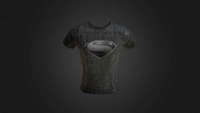 Superman shirt 3D Model