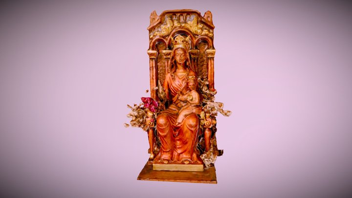 Mare de Déu de l'Alegria (Tiana) 3D Model