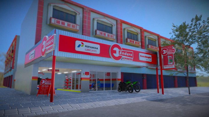 Ruko Enduro Express 2 Jalan 3D Model