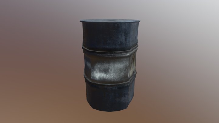 Barrel Terrapoint Export 3D Model