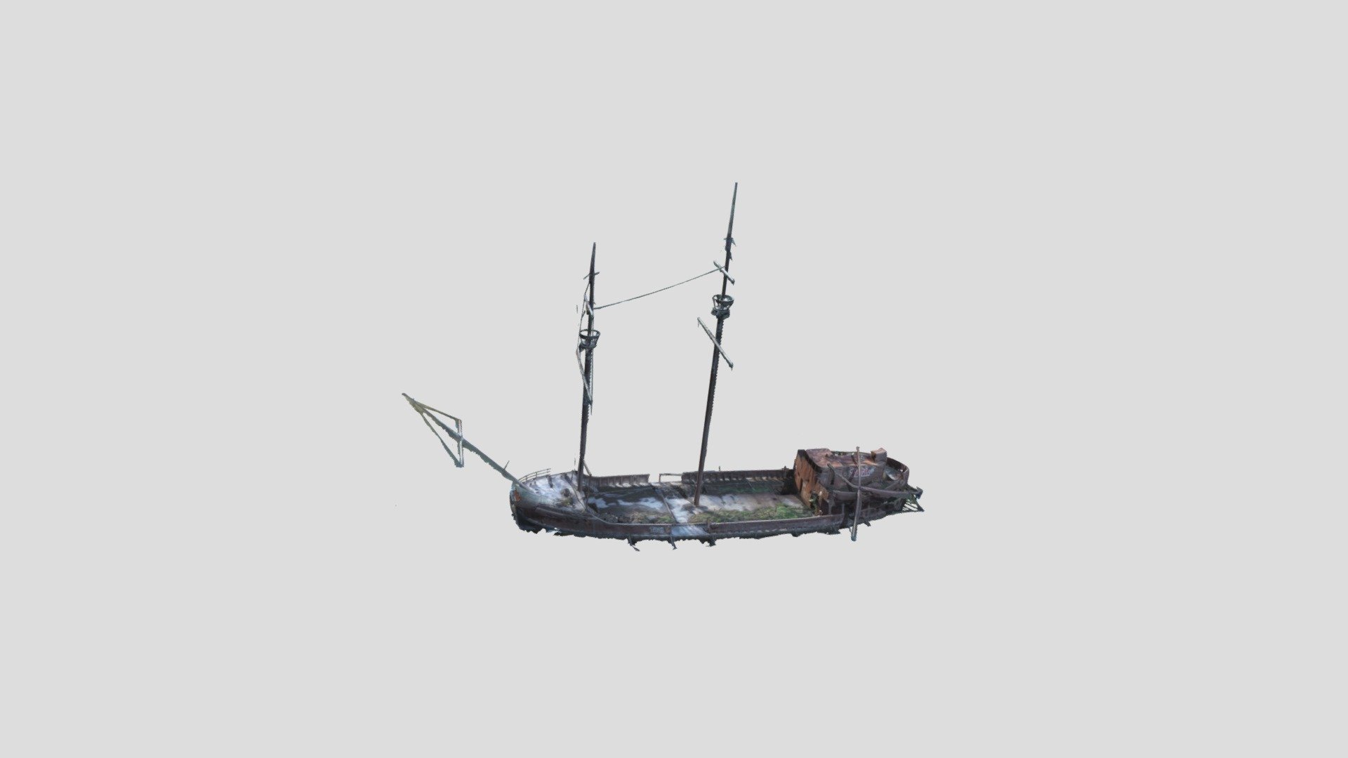 La Grande Hermine (replica carrack) - 3D model by ...