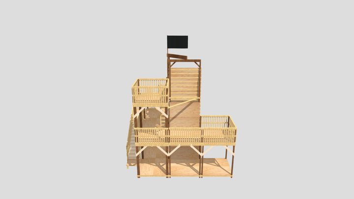 EAsT camPUS Fort 2023 3D Model