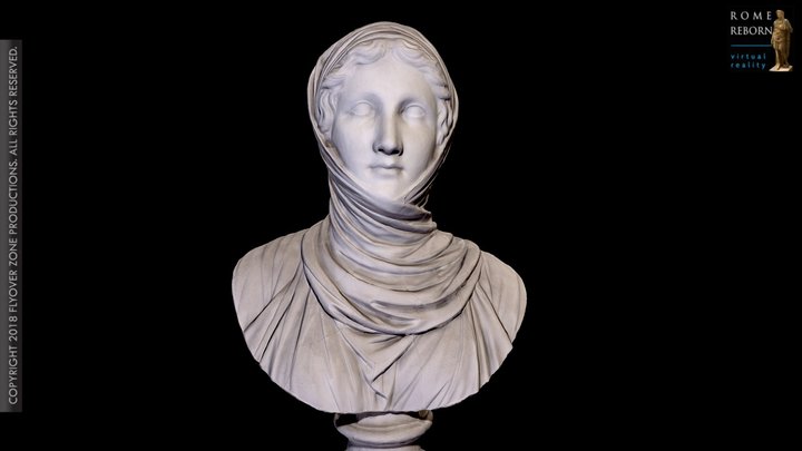 3D rendering of Roman Woman