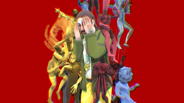 Migraine (Disco Elysium fanart) 3D Model
