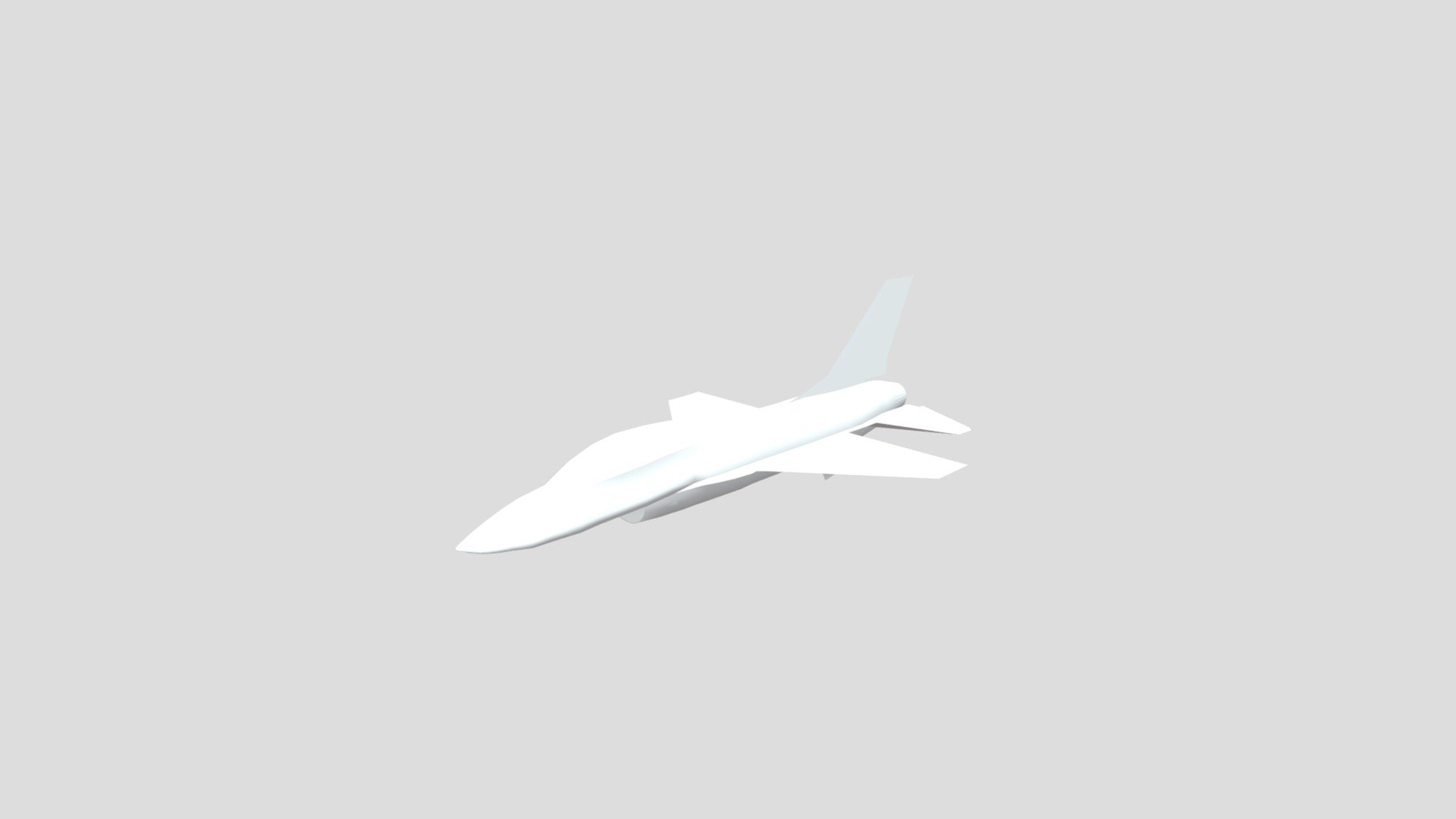 General Dynamics F16  (non textured)