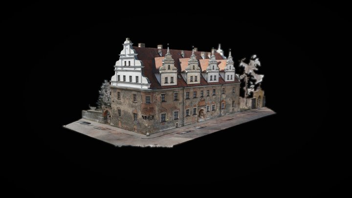 Strzelin, Dom Książąt Brzeskich 3D Model