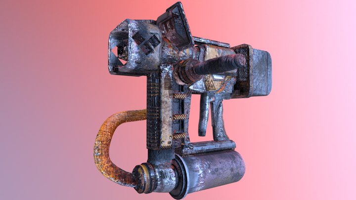 Nanotech Repair Gun 3D Model