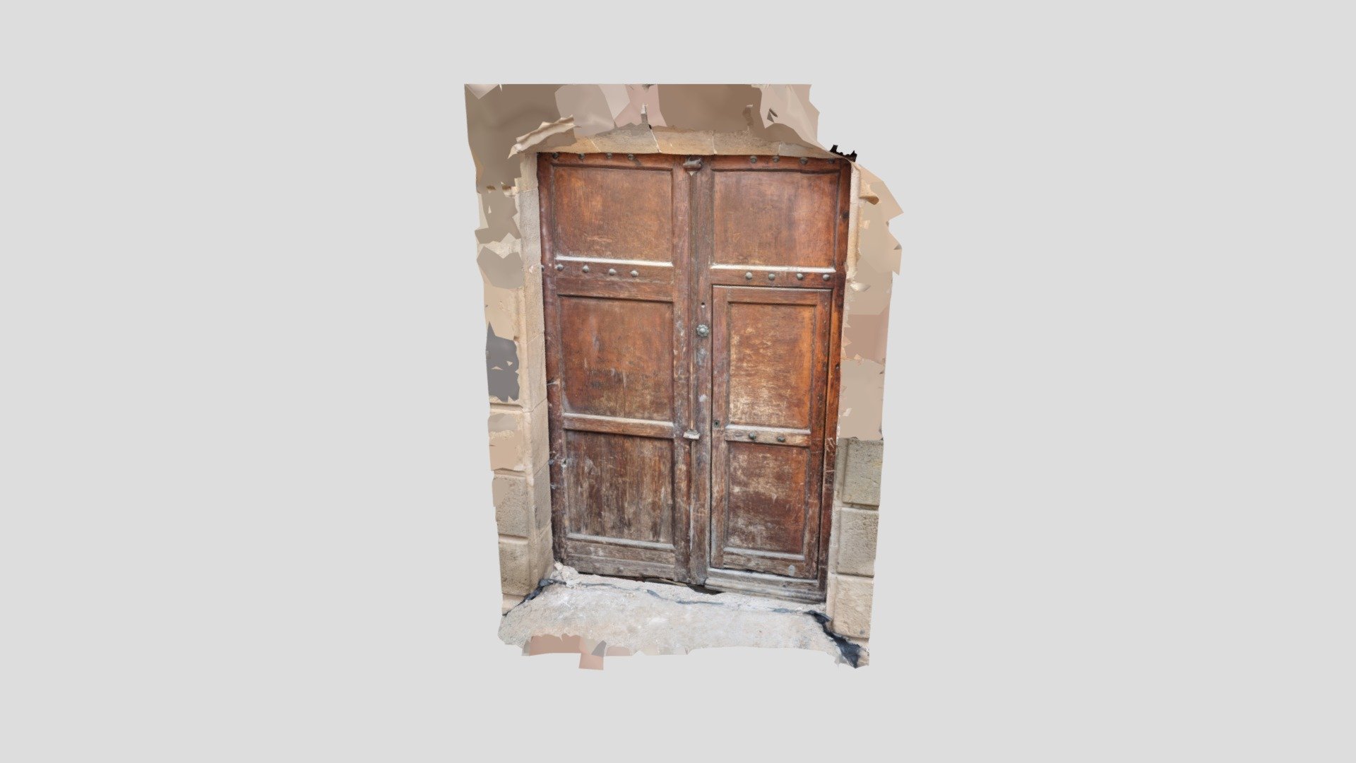 Casa de la Tercia - Puerta principal exterior - 3D model by ARQIDE ...