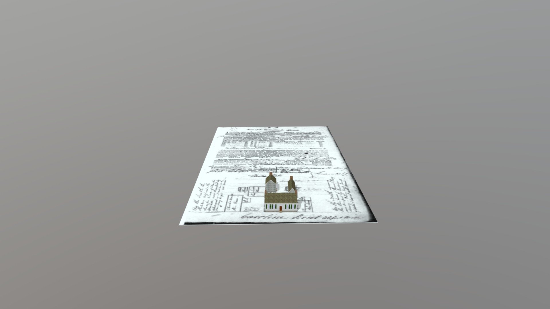 Reconstruction of James Smock's 1796 Property