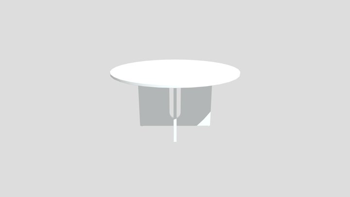 Androyne Dining Table, Ø150 3D Model