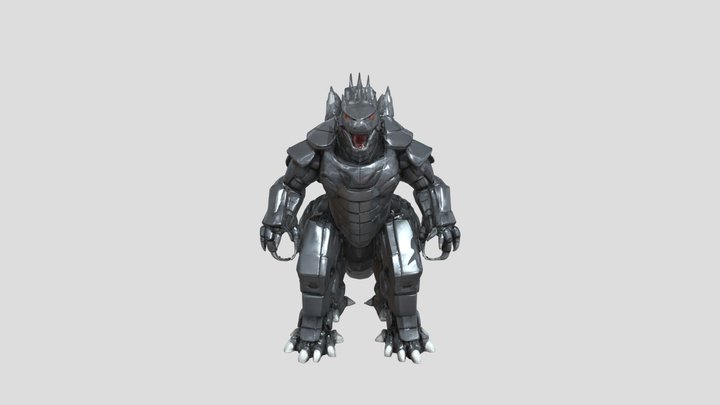 Mecha Robot Dinasaur Inpired  Godzilla vs kong 3D Model