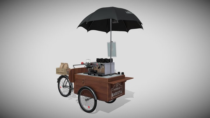 Coffee bike 3D Model