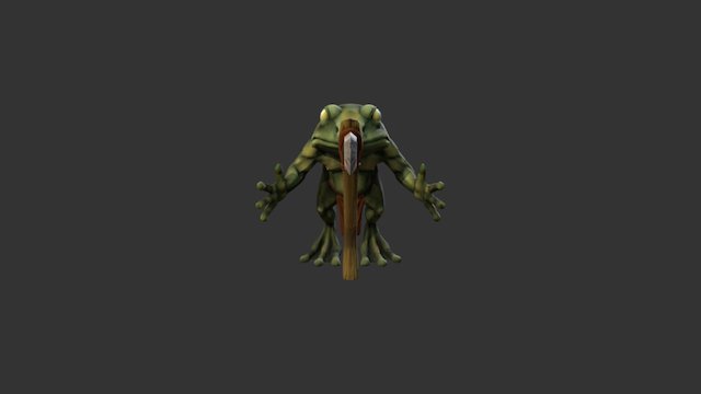 Frogman 3D Model