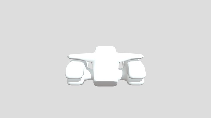 Futuristic Vehicle 3D Model