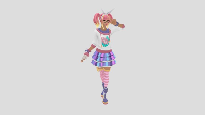 winky lace 3D Model