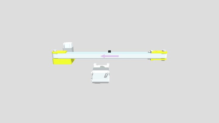 48s Flat Belt Assembly 3D Model