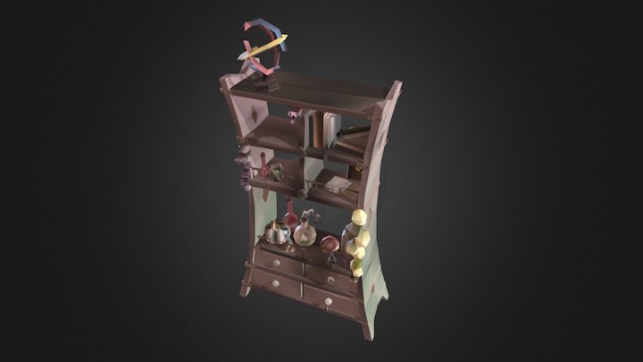 Witсh wardrobe 3D Model