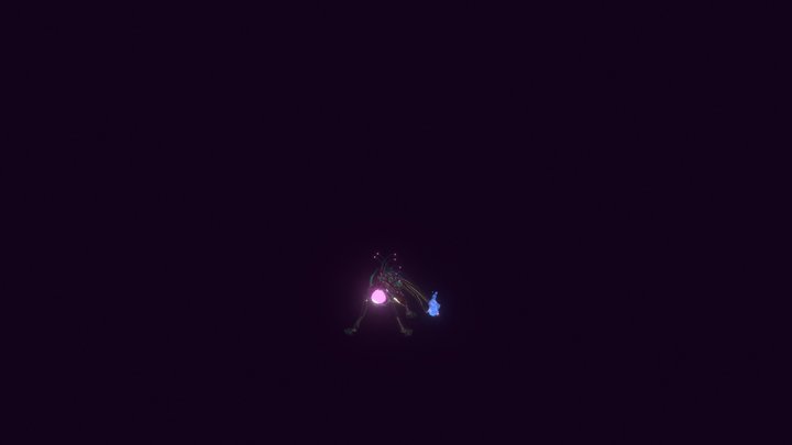 Creature #1 3D Model