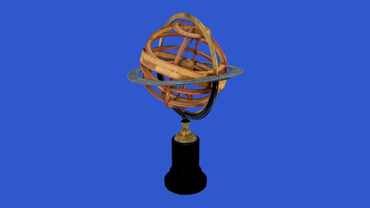 Sfera Armillare 3D Model