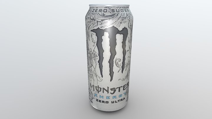 White Monster 3D Scan – Modello 3D gratuito STL