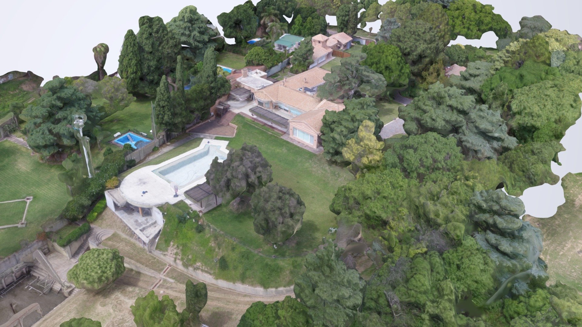 Casa Paladini Simplified 3d Mesh