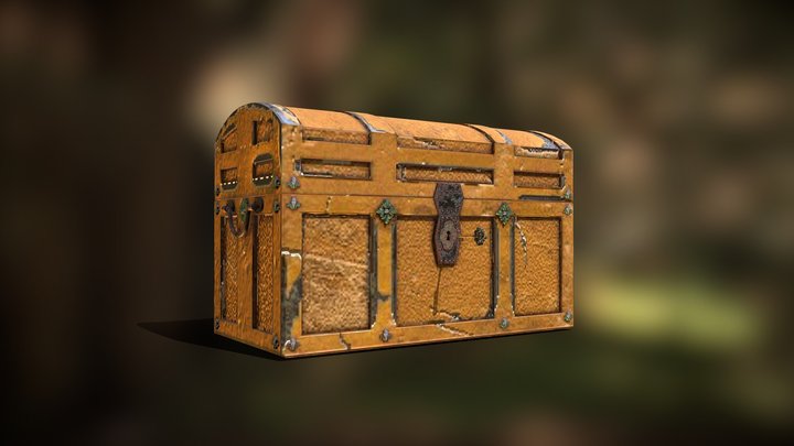 vintage jewellery chest – Modello 3D gratuito STL