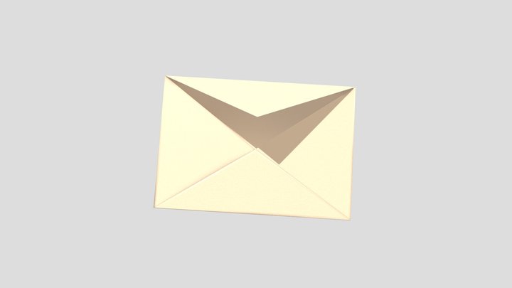 Envelope 3D Model