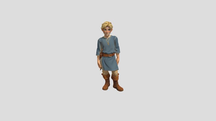 Angry 3D Model