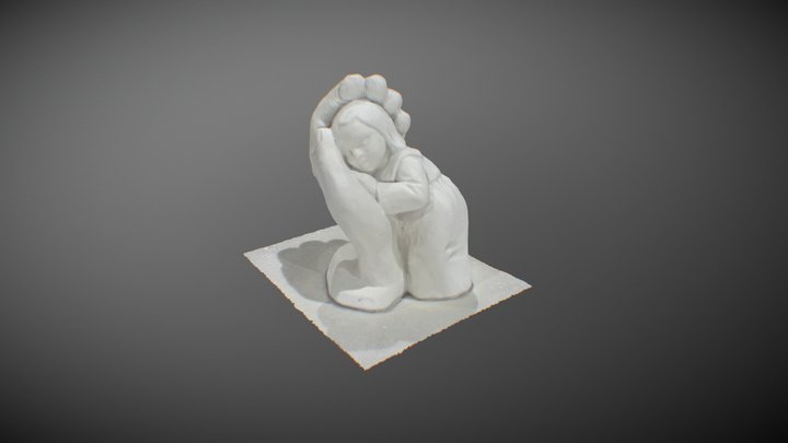 little girl 3D Model