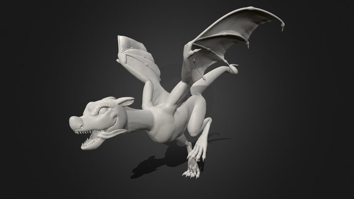 Drac Vilafranca 3D Model