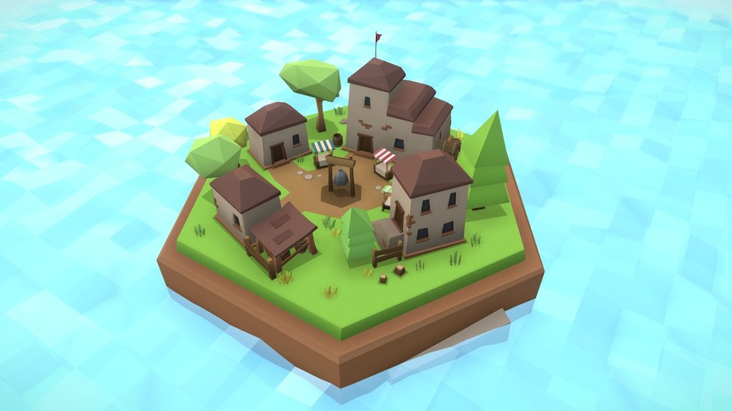 Middle village tile