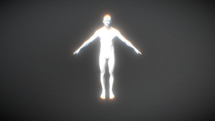 MAIN CHARACTER 01@ Running Jump 3D Model
