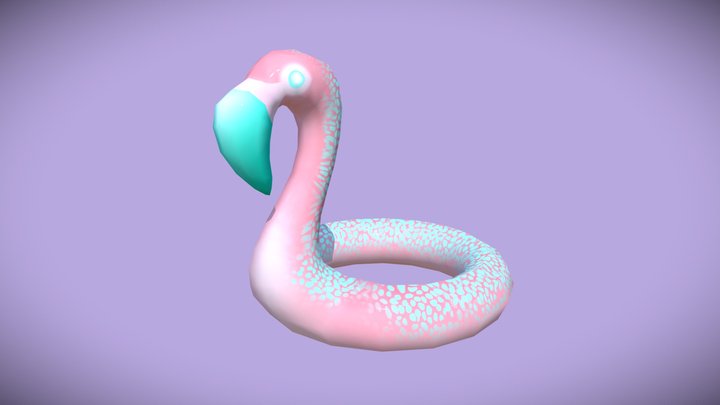 Flaming 3D Model
