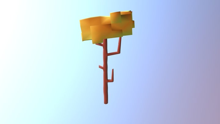 Poliart Tree 3D Model
