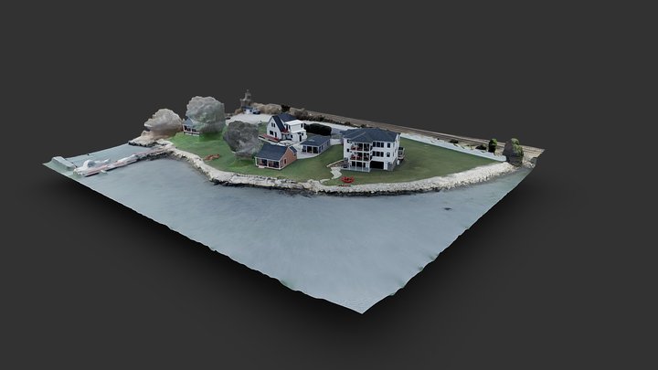 Harbor View Landing 3D Model