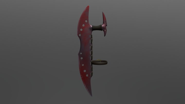Poe's Arm Blade 3D Model