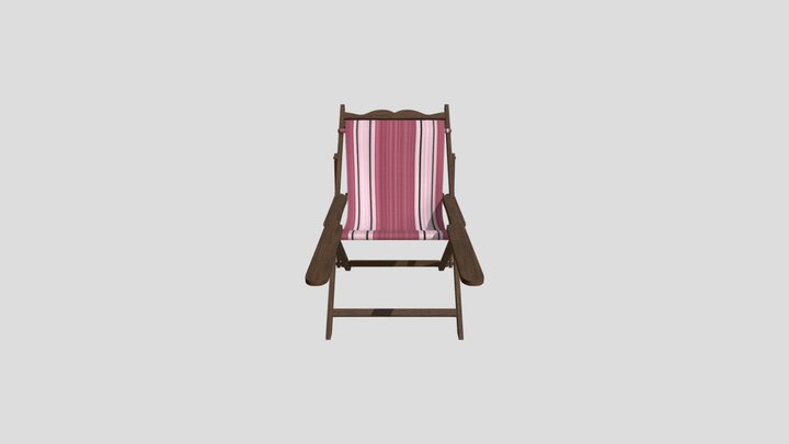Heritage Foldable Chair 3D Model
