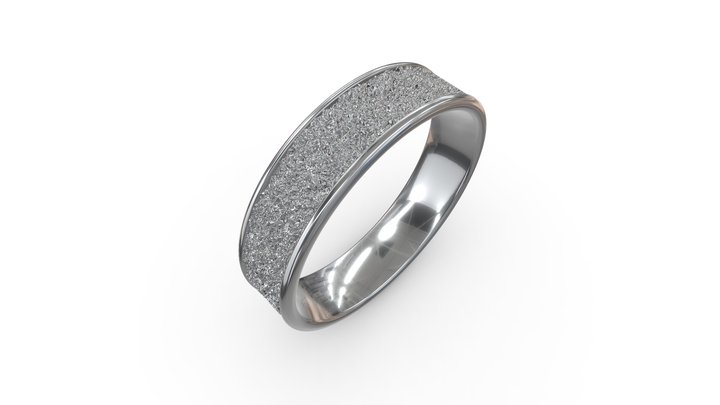 Textured Ring - 02 3D Model