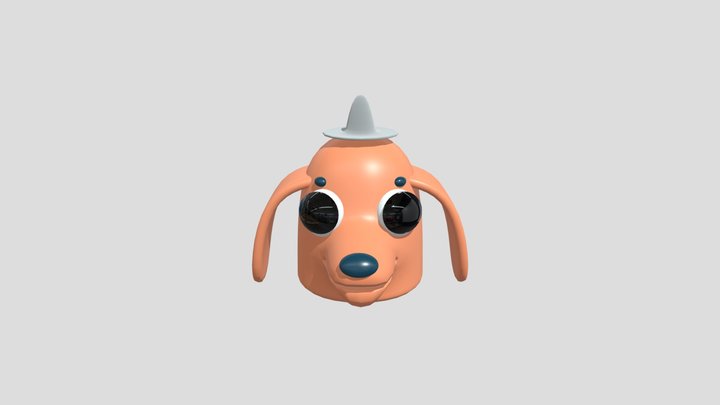 Funny puppy 3D Model
