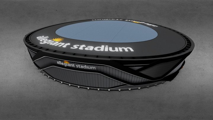 Allegiant Stadium - LAS VEGAS 3D Model