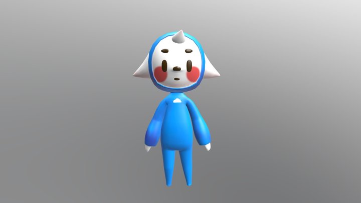 Fluffy-Boy 3D Model