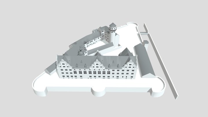 Schloss Weikersheim, 1610, (2019) 3D Model