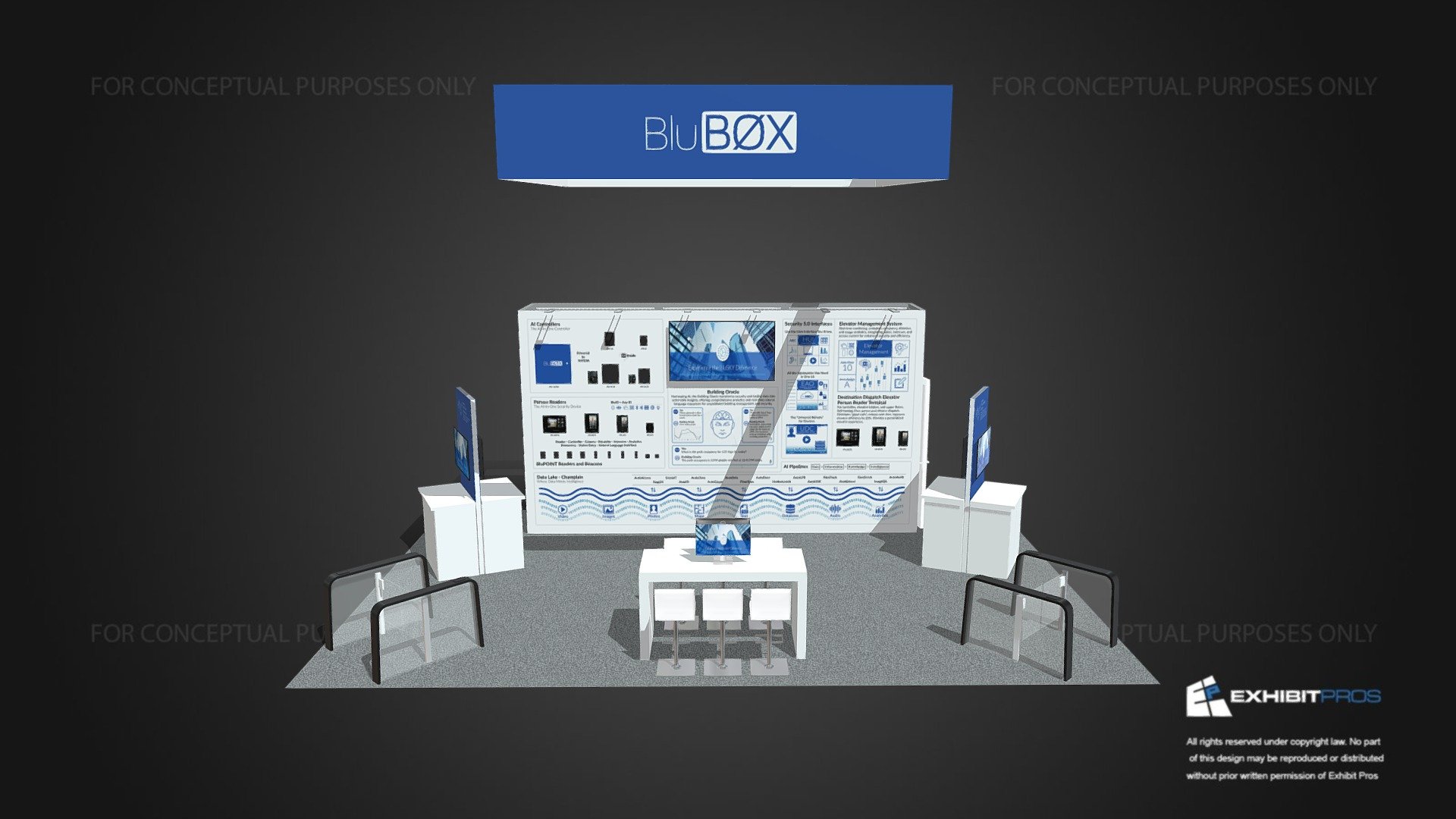 Blub0x ISC West 2024 V2 3D model by ExhibitPros [6303337] Sketchfab