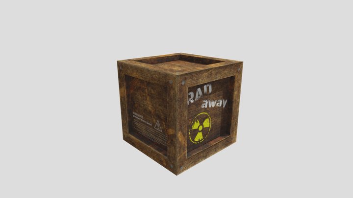 RAD Away crate 3D Model