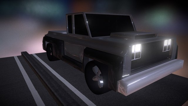 Pickup 3D Model