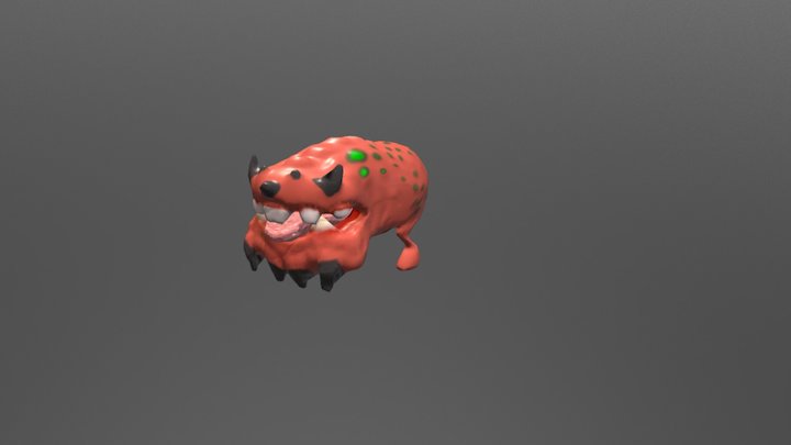 Devil Dog 3D Model