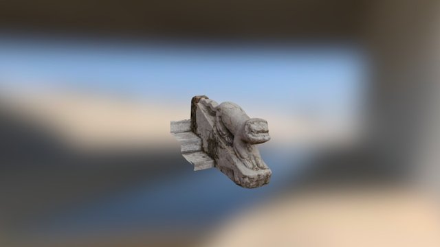 Sóc đá chùa Dâu 3D Model