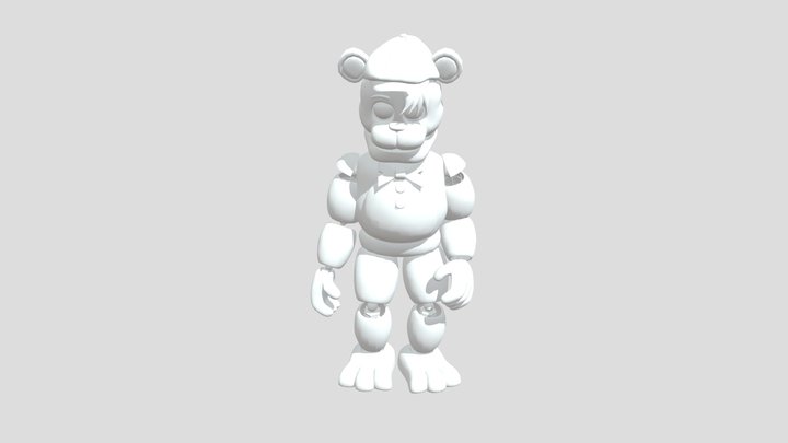mr_X-FNAF 3D Model