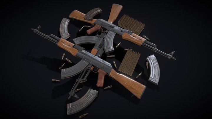 AKM 3D Model
