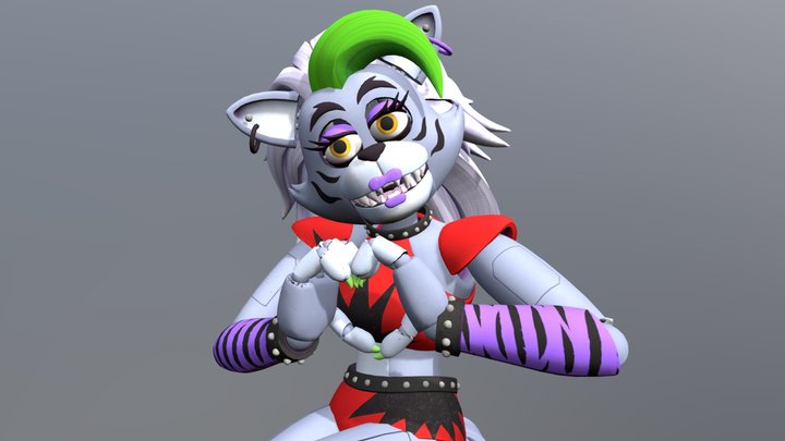 fnaf-help-wanted-2-roxy 3D Model